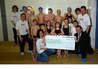 A Cheque from BAA - Thanks!